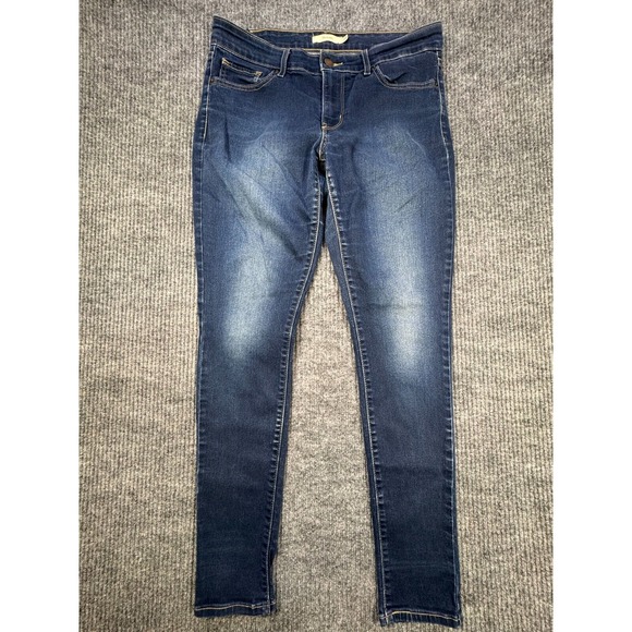 Levi's Jeans Women's 29 Blue Denim 711 Skinny Fit Ankle Stretch Jeggings‎ Casual - Picture 1 of 11